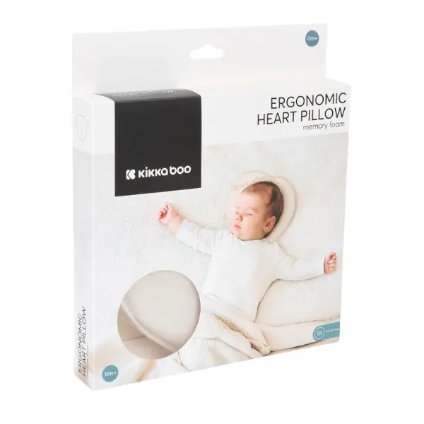Oreiller ergonomique en mousse à mémoire de forme Blanc