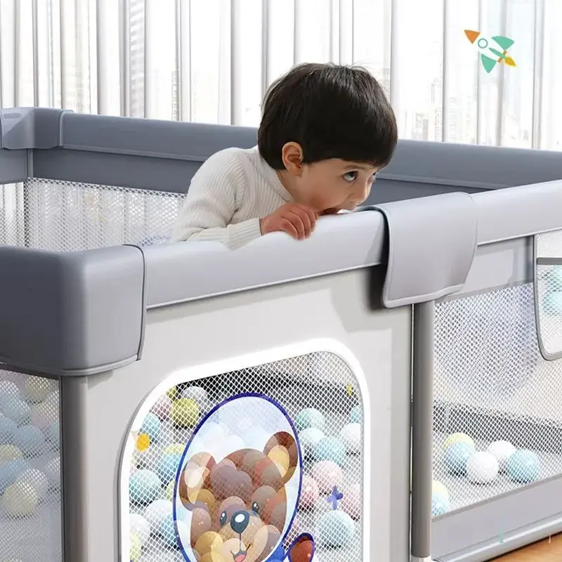 Parc de jeux bébé pliable 200cm x180 cm Vert