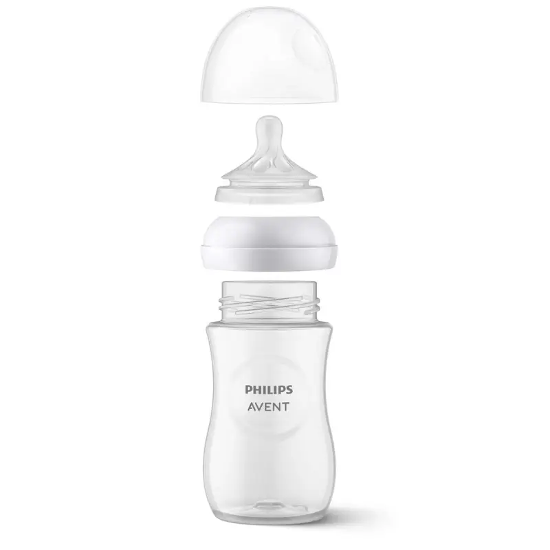 Philips Avent Lot de 2 tétines Natural 3.0 – 0 mois débit nouveau nés