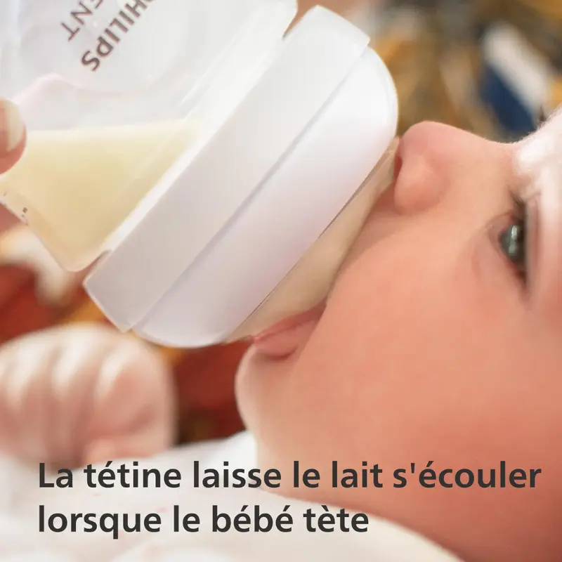 Philips Avent Lot de 2 Tétines Natural Response 1M+