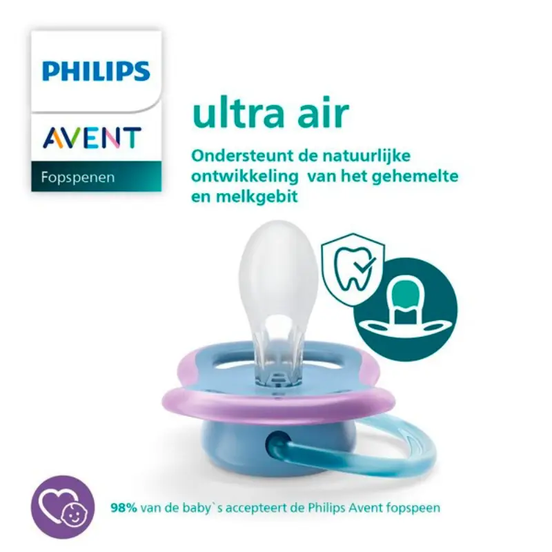 Philips Avent Sucette Ultra Air 6-18 mois
