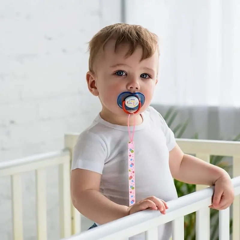 Pince Attache-sucette  Rouge  – Kiokids