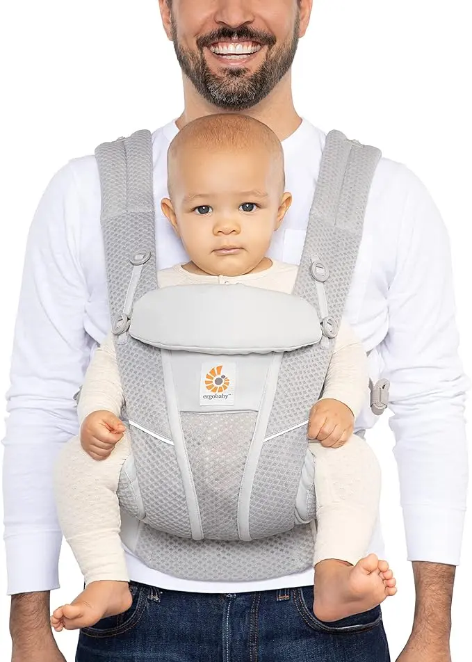 Porte-bébé Ergobaby Omni Breeze gris perle