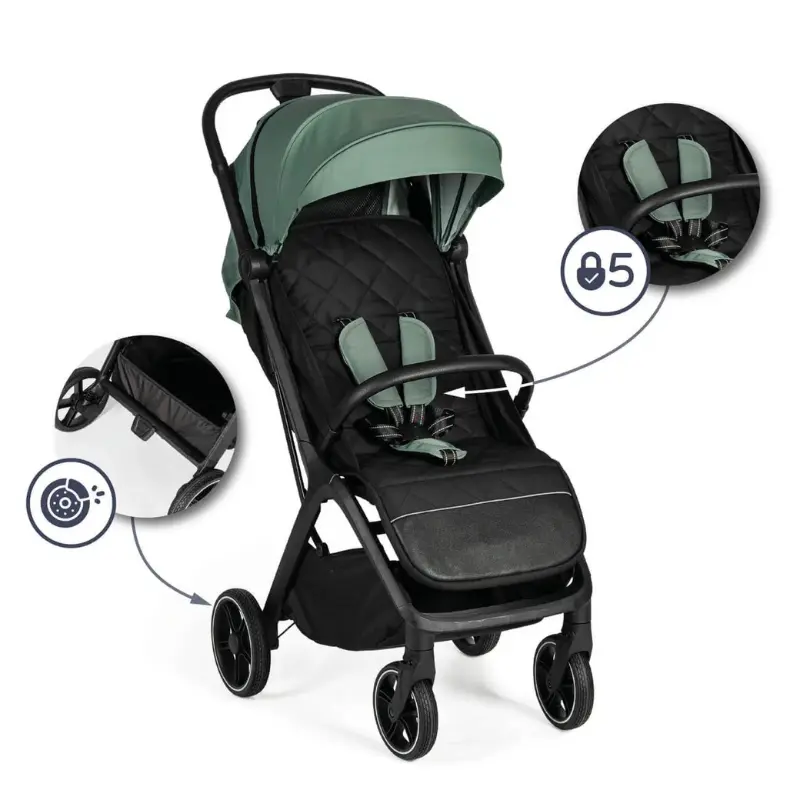 Poussette iWalk Verte – Innovaciones MS