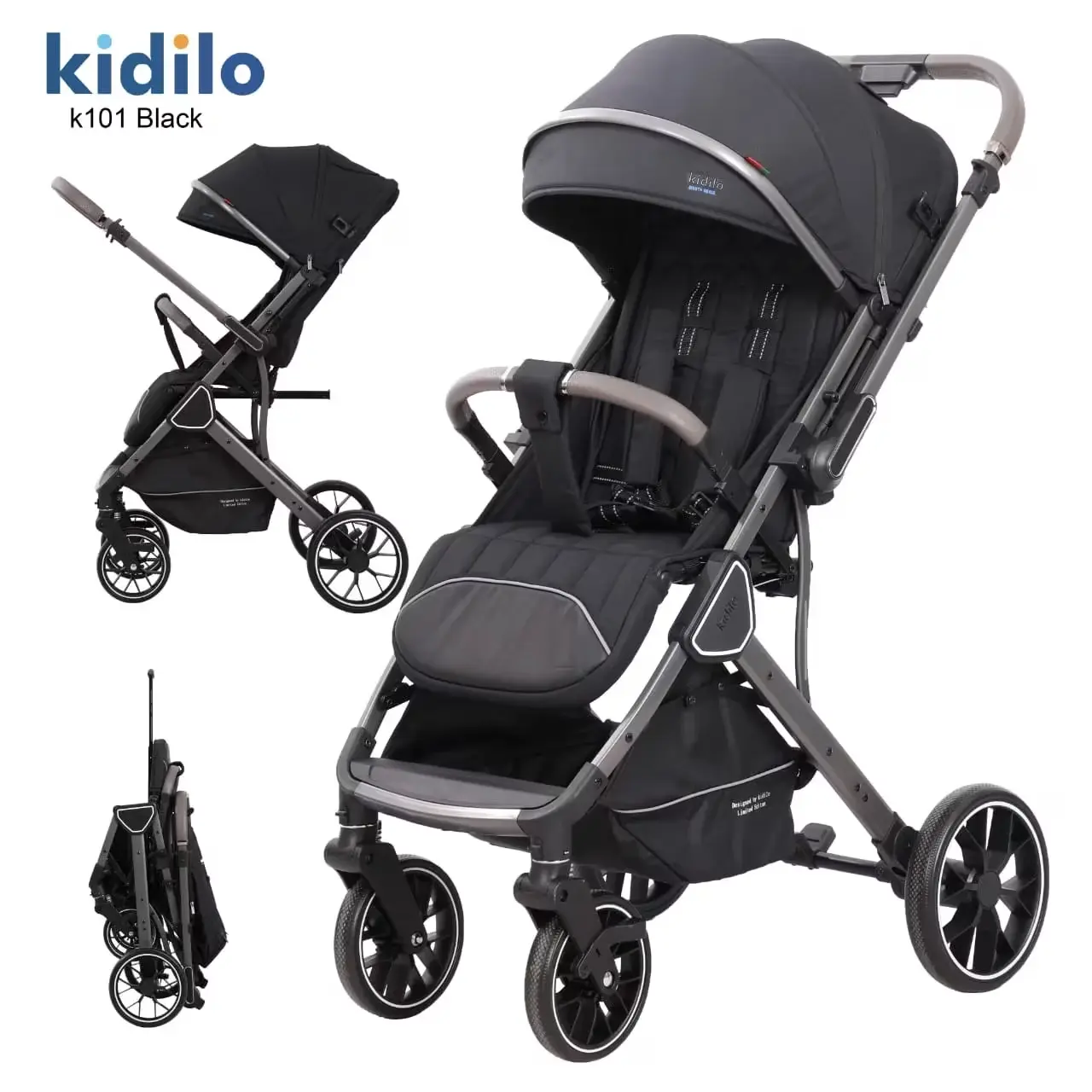 xx Poussette réversible compacte K101 – Kidilo