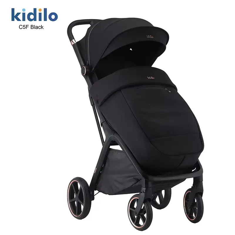 xx Poussette valise compacte Noir C5F