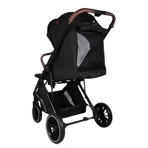 Poussette valise réversible avec cache pieds et Sac 6530 Kidilo - Bleu