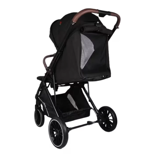 Poussette Valise Réversible avec Cache-Pieds et Sac Kidilo 6530 Gris