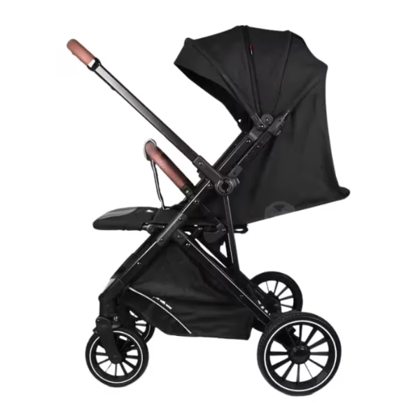 Poussette Valise Réversible avec Cache-Pieds et Sac Kidilo 6530 Gris