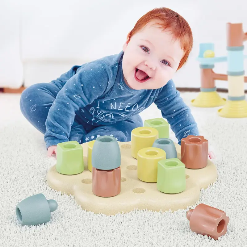 Quercetti Jeu de Motricite Chunky Peggy - 12M+