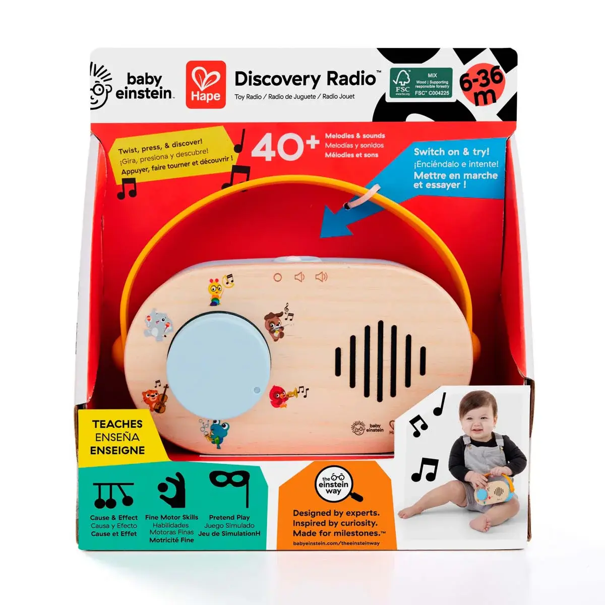 xx Radio Discovery FM Bébé Einstein Hape