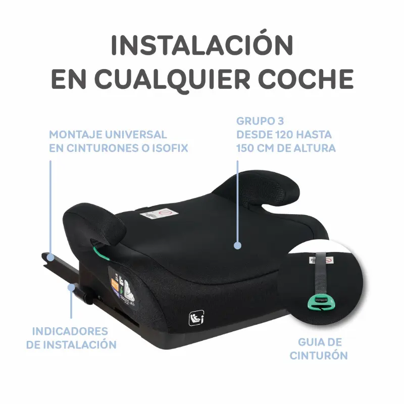 Réhausseur Isofix i-Size – Innovaciones MS