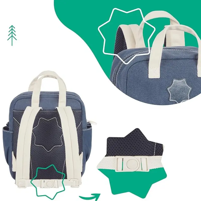 Sac à dos enfant Bleu - BADABULLE