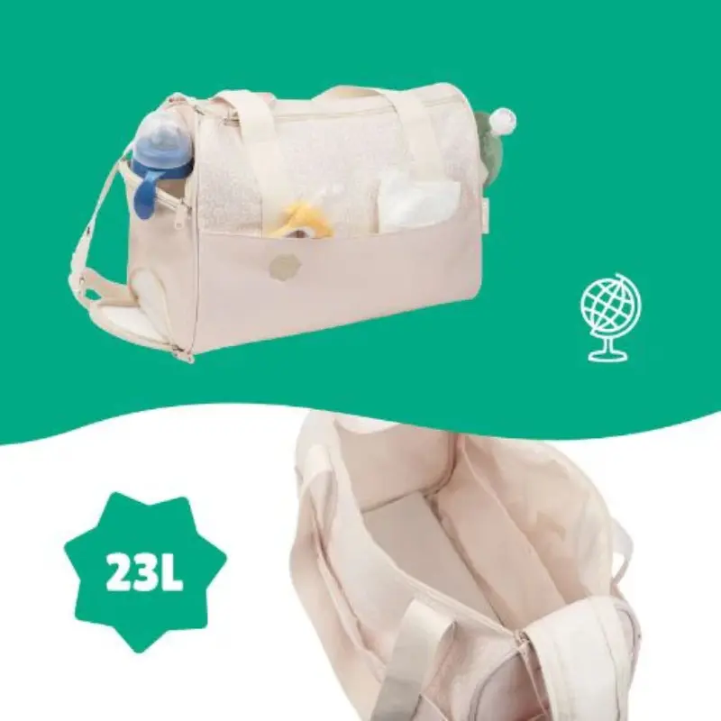 Sac à langer Pocketstyle - Crème - BABYMOOV