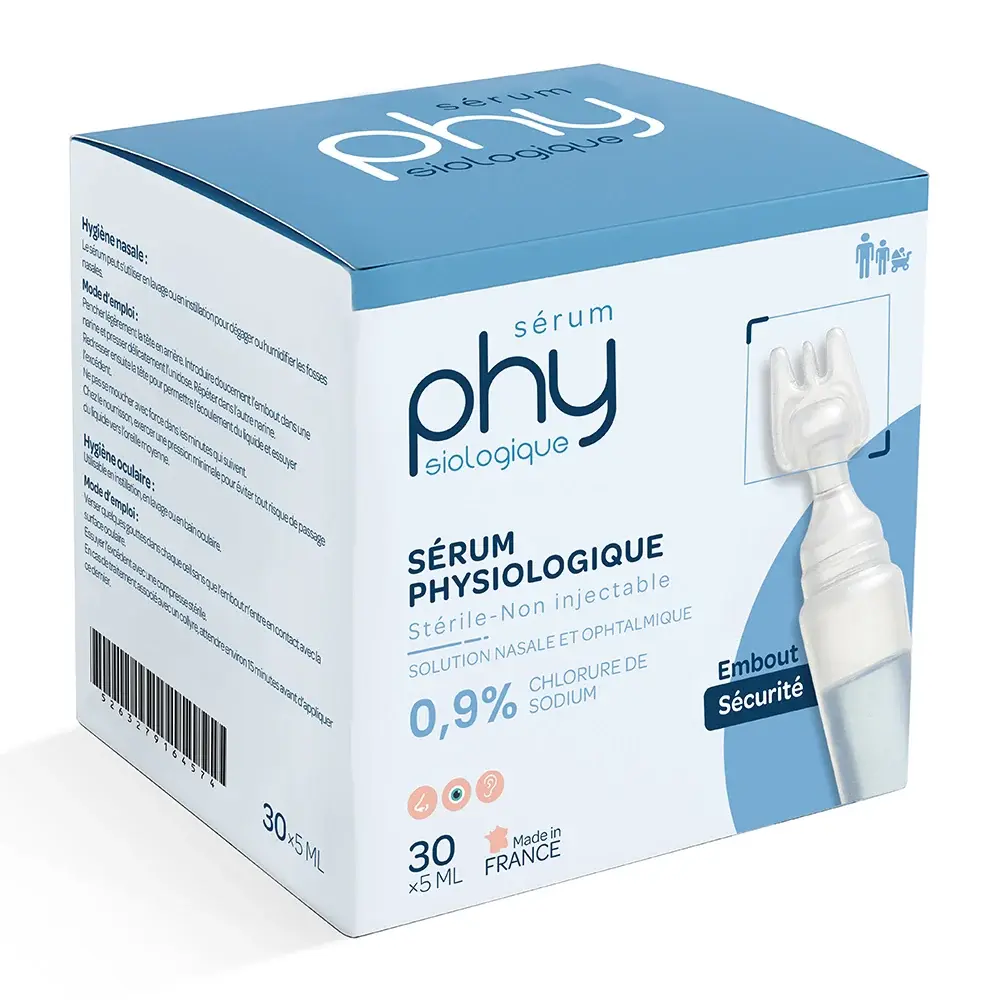 xx Sérum Physiologique 5mlx30