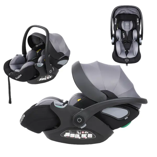 Siège Auto Bébé Kidilo KBH602 Gris