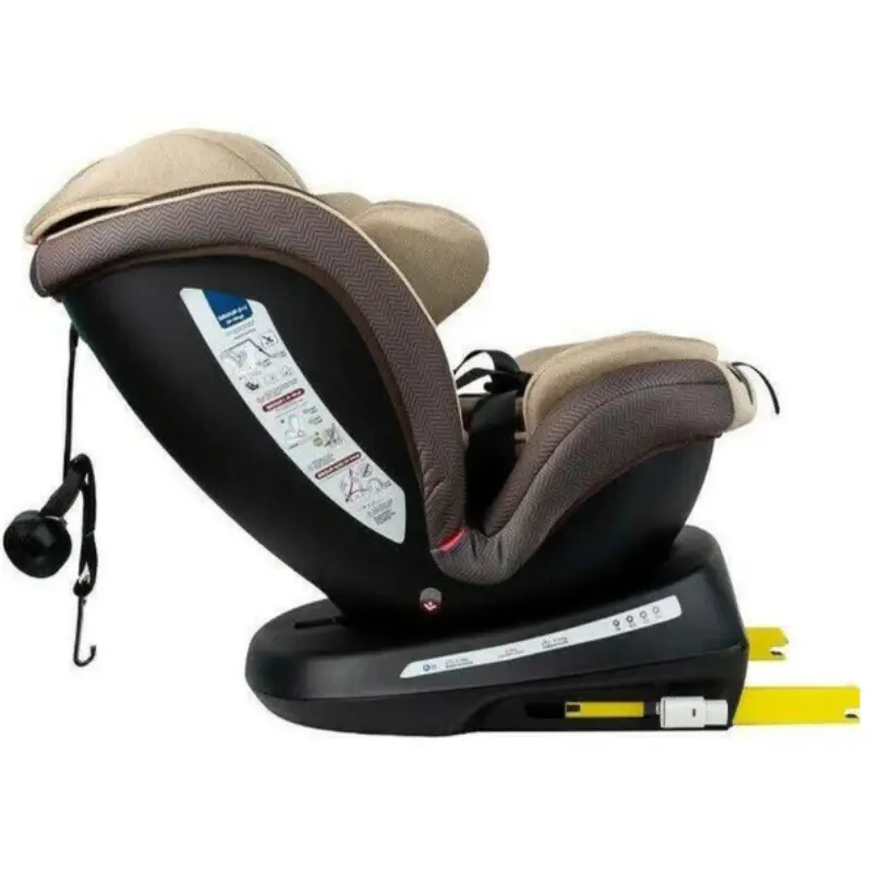 Siège auto Murphy Isofix 360 Beige Kidilo - Biege