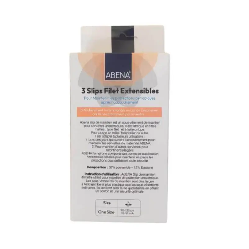 Slips filet de maintien maternité Abena
