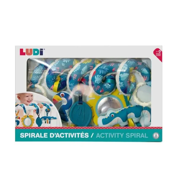 Spirale d'activités Multicolore - LUDI