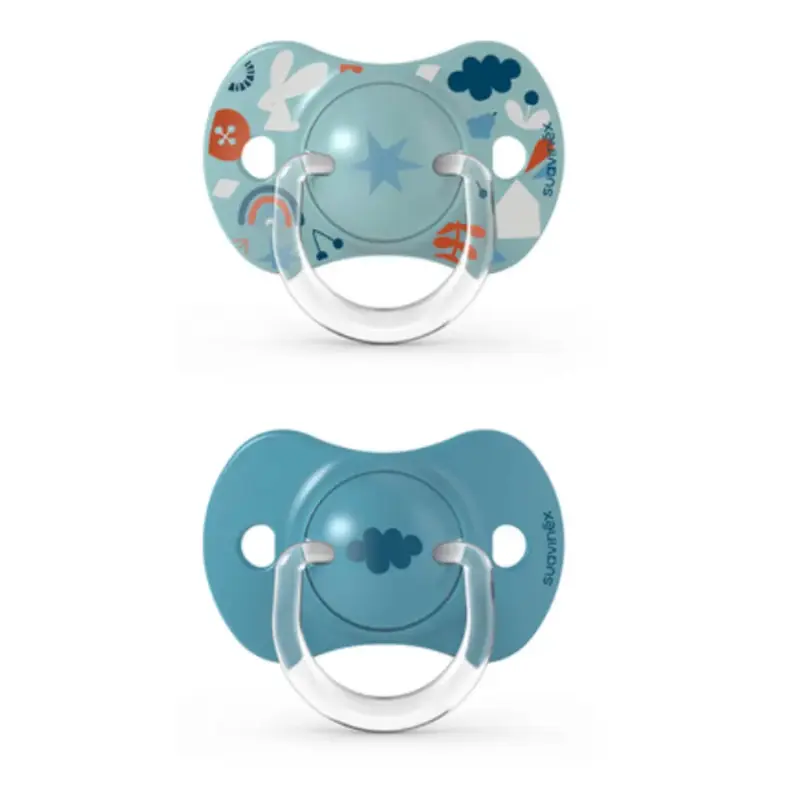 xx Suavinex 2 sucettes Symétriques SX Pro 6-18 mois Bleu