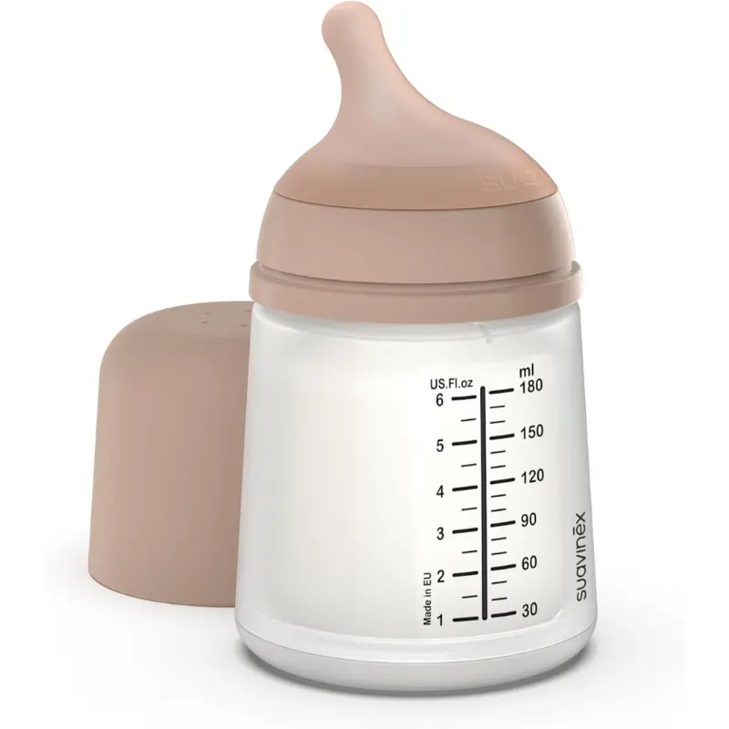 xx Suavinex, Biberon anti-colique Zero Zero avec tétine spéciale allaitement (A)