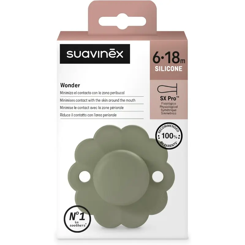 Suavinex Sucette reversible wonder Green