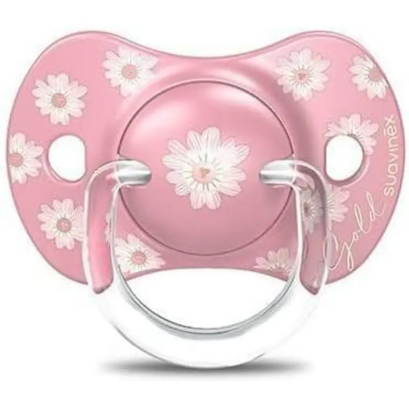 xx Suavinex Sucettes Gold Edition pour enfants +18 mois Rose - Fleur
