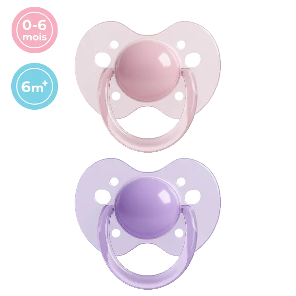 xx Sucette Orthodontique AIR FREE 6M+