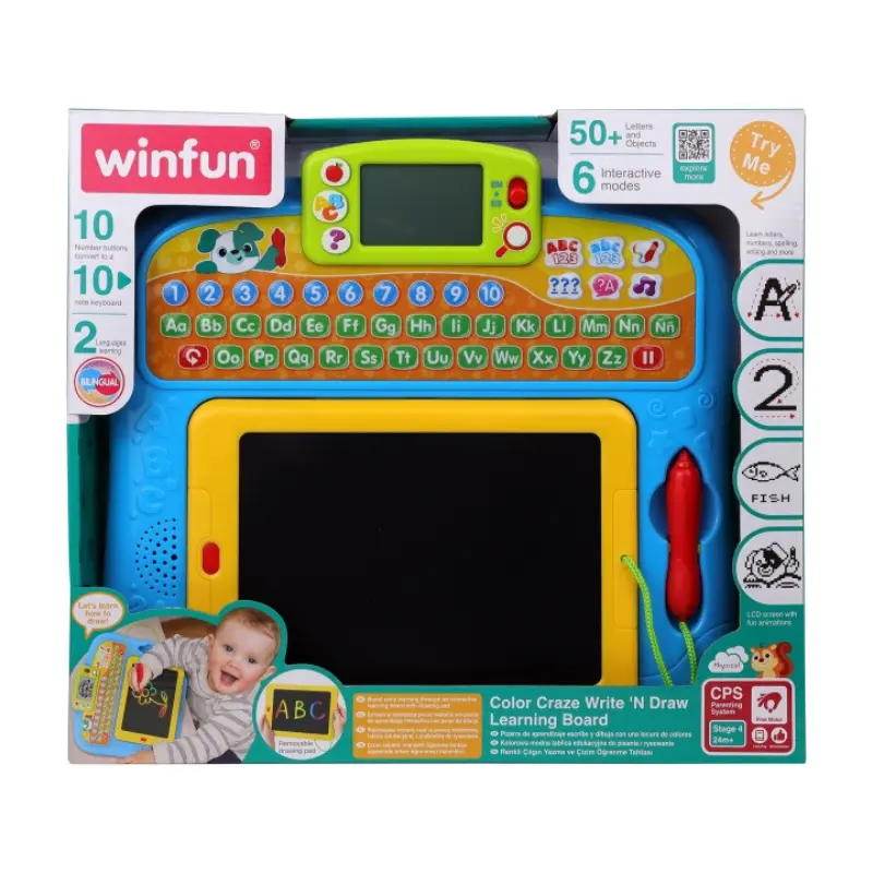 Tableau d'apprentissage Color Craze Write 'N Draw