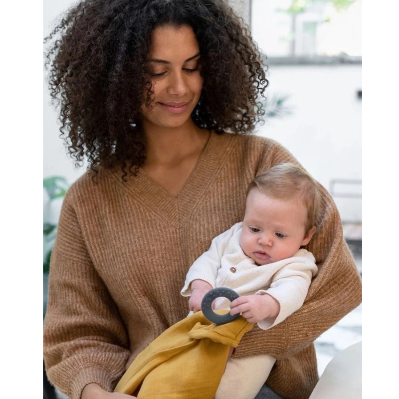 Tablier d'allaitement Mom'N Play Doomoo - Moutarde
