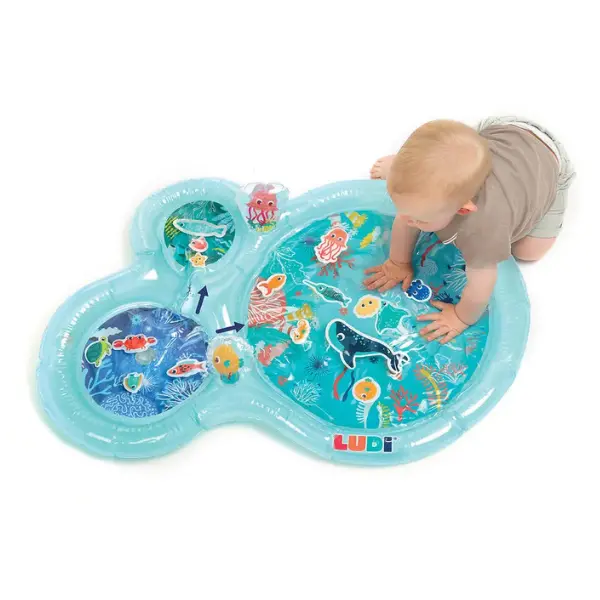 Tapis d’eau bleu Ludi