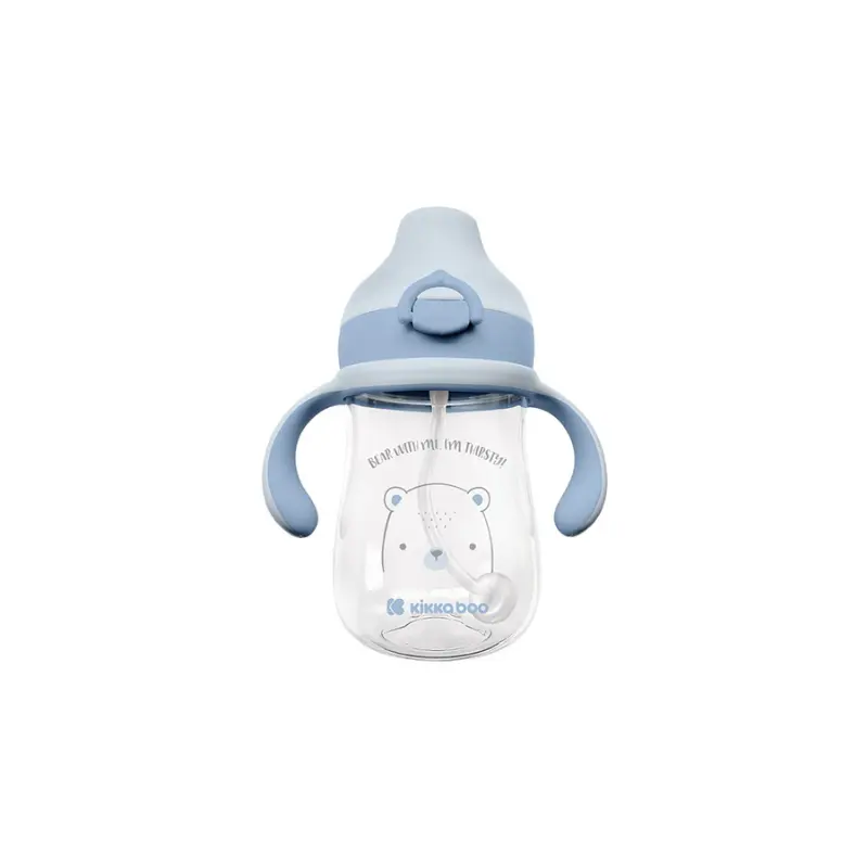 xx Tasse à bec verseur 300ml tritan bear with me bleu