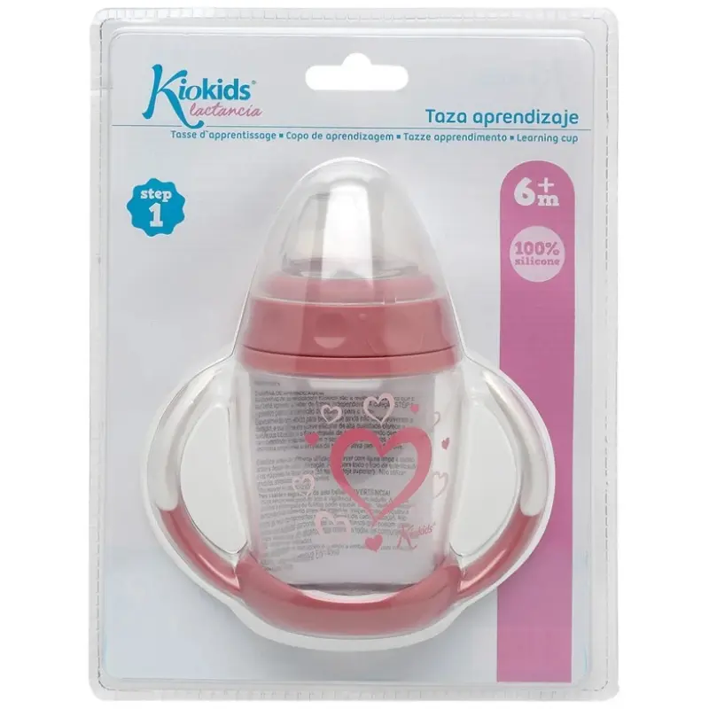 Tasse d'apprentissage step 1 coeurs