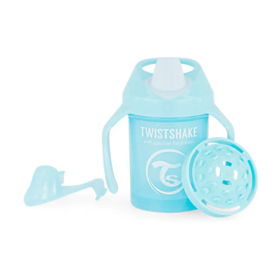 xx Tasse enfant Mini Cup 230 ml 4 m+ BLEU- TWISTSHAKE