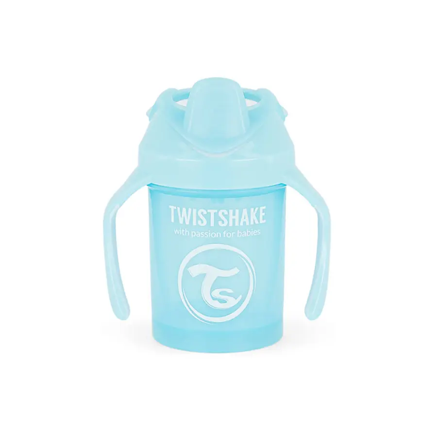 Tasse enfant Mini Cup 230 ml 4 m+ BLEU- TWISTSHAKE