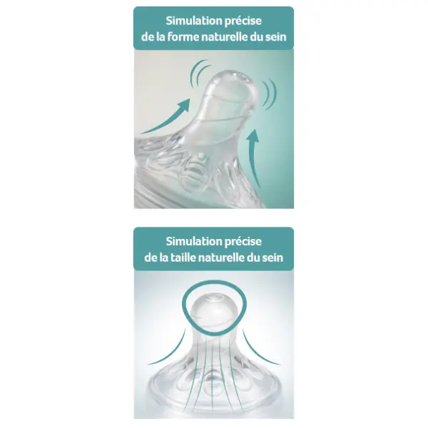 Tétines Mammia – Natural Feeling 0 m+