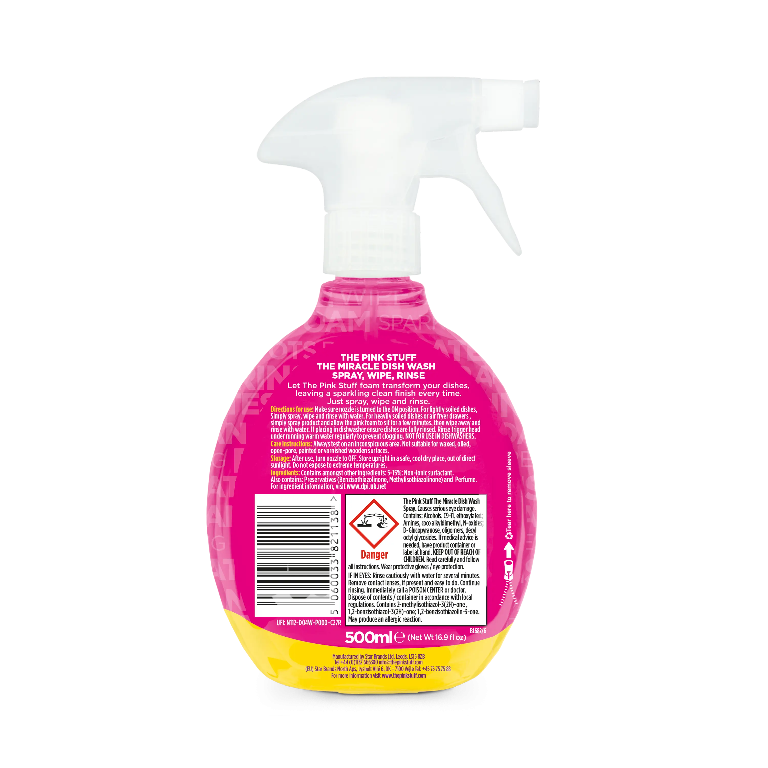 THE PINK STUFF Spray vaisselle 500 ml