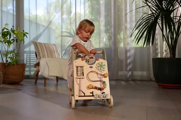 Tiny Love Chariot de marche en bois Boho Chic