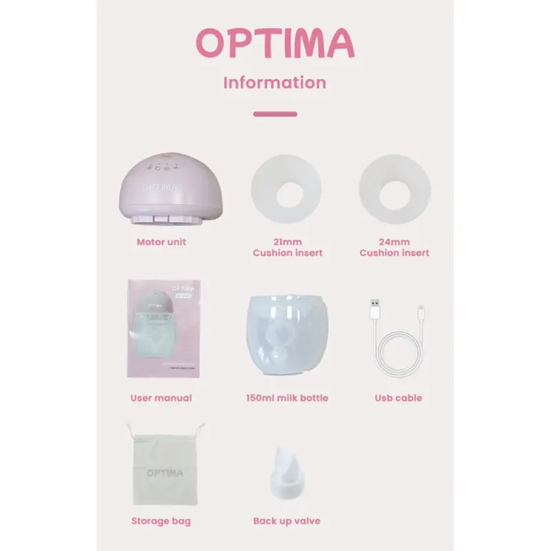 Tire-lait électrique mains libres – Optima