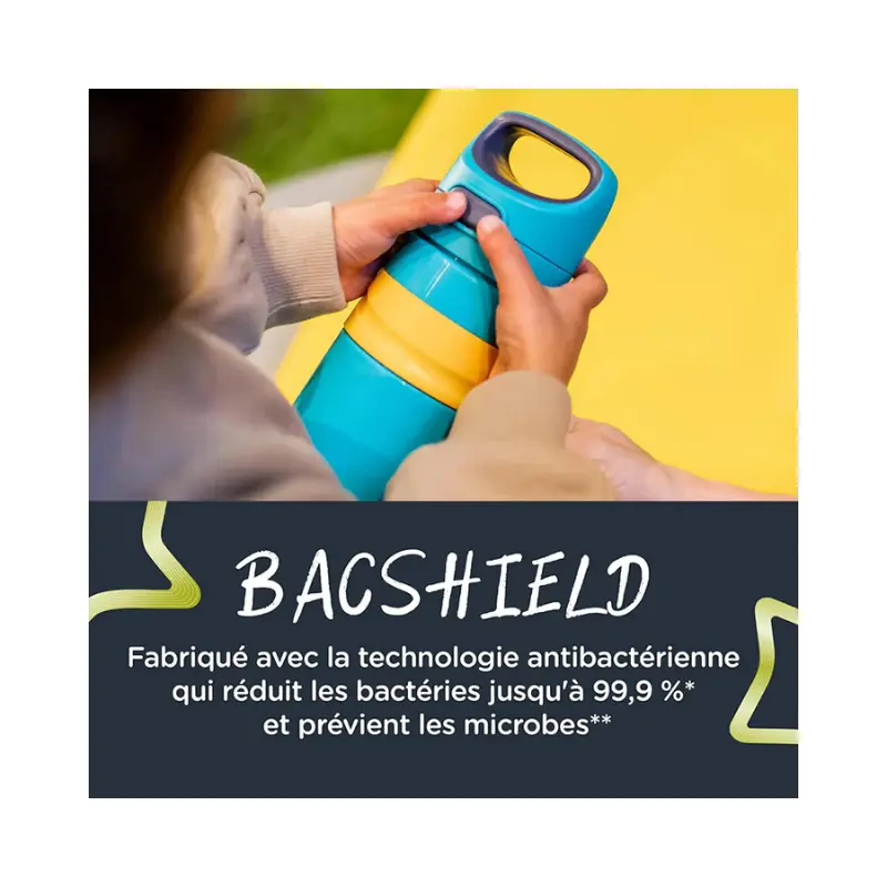 Tommee Tippee Gourde Anti-Fuite avec Paille 500ml
