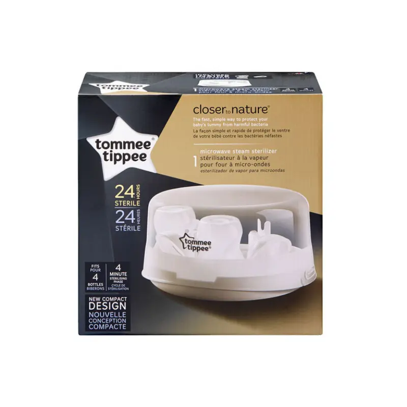 Tommee Tippee Stérilisateur micro-ondes à micro-vapeur
