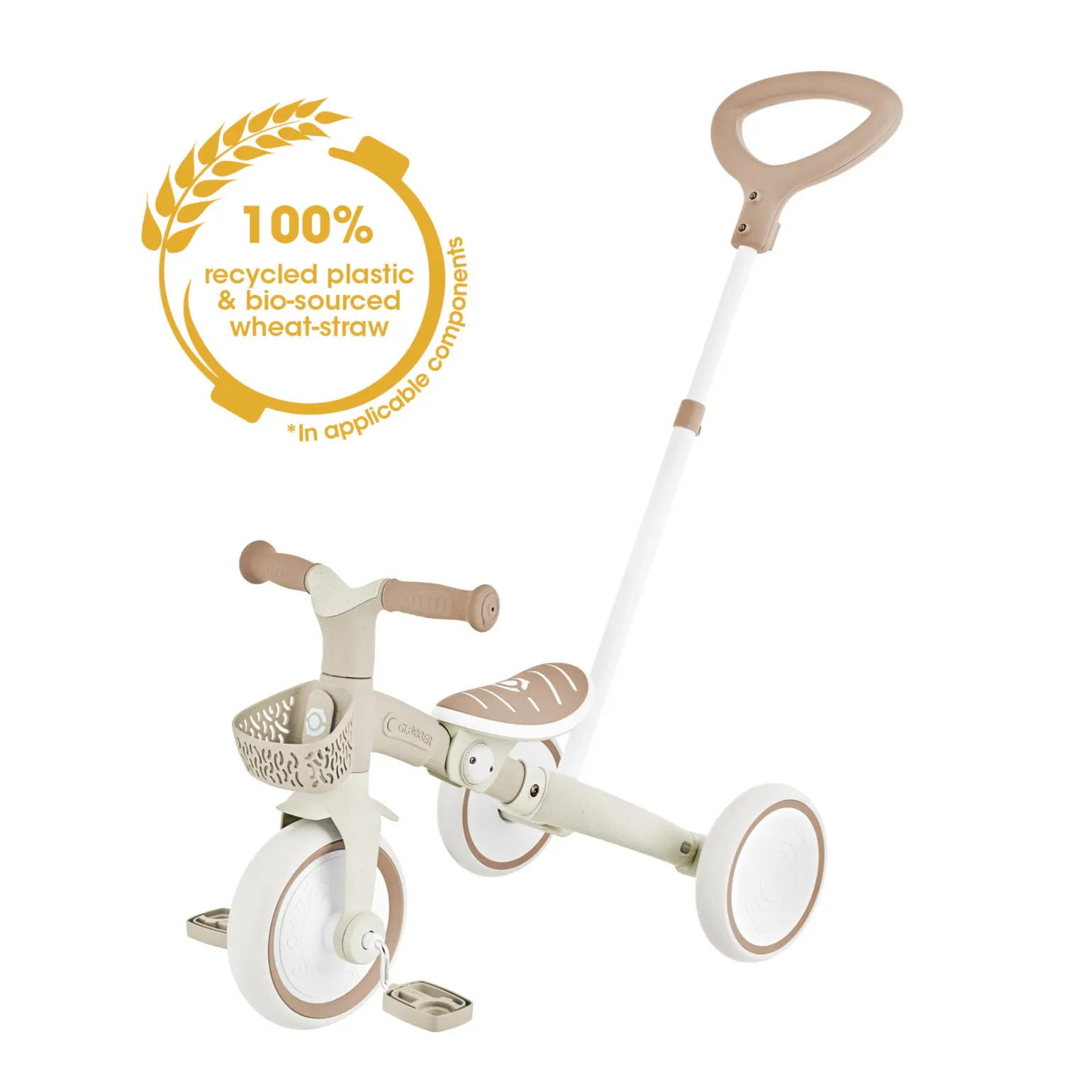 Tricycle d'apprentissage 3 en 1 PLUS