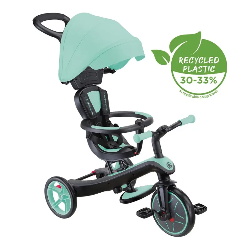 xx Tricycle et draisienne 4 en 1 Vert Globber