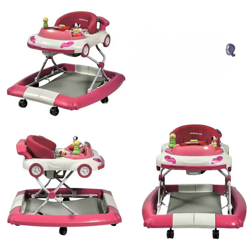 Trotteur à bascule pour bébé - MAMALOVE 3481 Rose