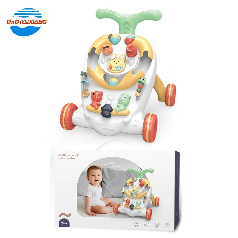 Trotteur bébé multifonction avec jeux éducatifs – Premiers pas amusants