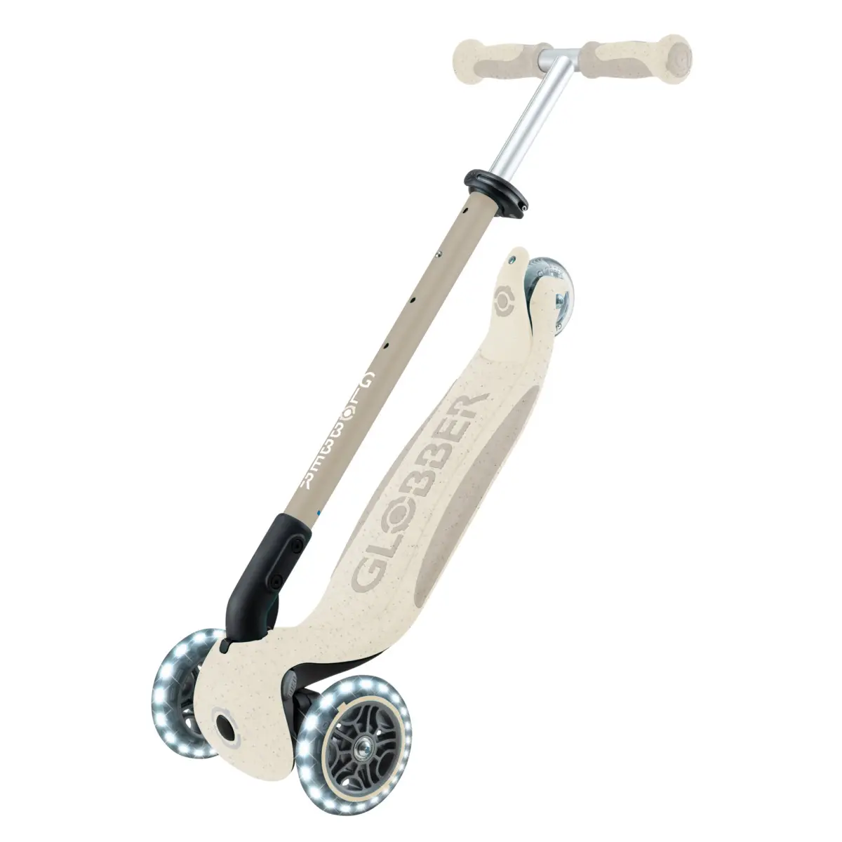 Globber Trottinette évolutive GO UP BABY LIGHTS avec Panier 360°