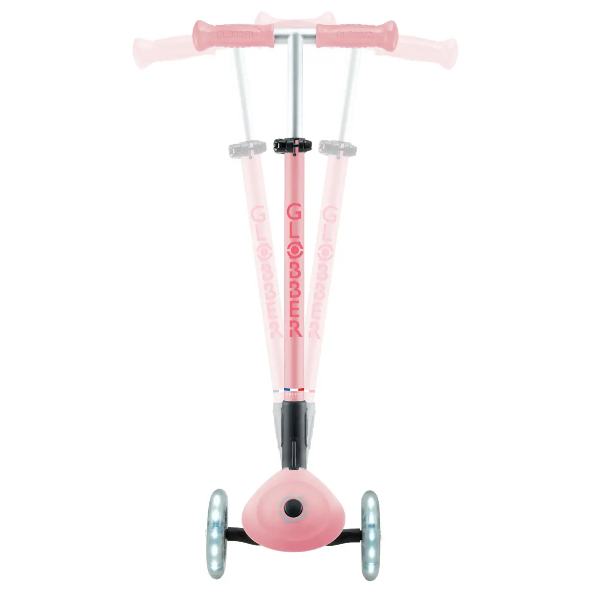 Trottinette à 3 roues pour enfants 3-7 ans Rose