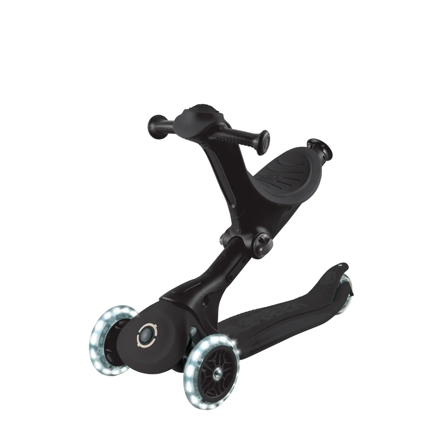 Trottinette convertible GO•UP DELUXE LIGHTS 3 en 1 Noir