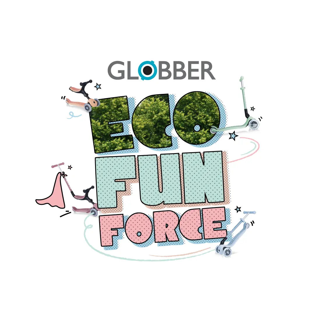 Globber Trottinette évolutive GO UP ACTIV' ECO  Pistache