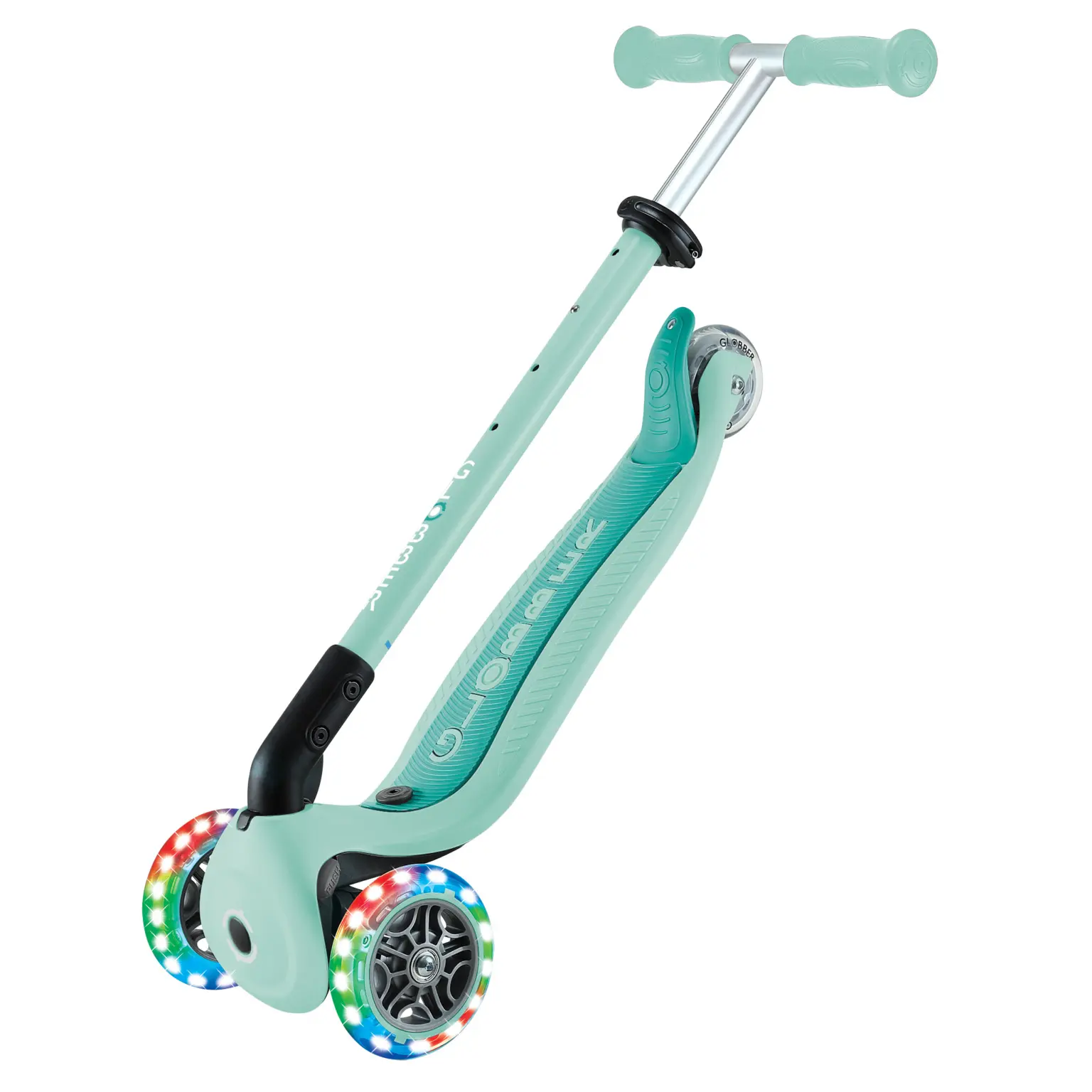 Trottinette Évolutive Globber GO•UP Active Plus Lights Mint